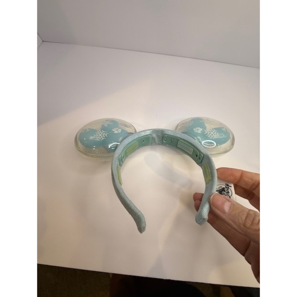 Disney Frozen Balloon Snowflake Light Up Minnie Mickey Mouse Ears Headband